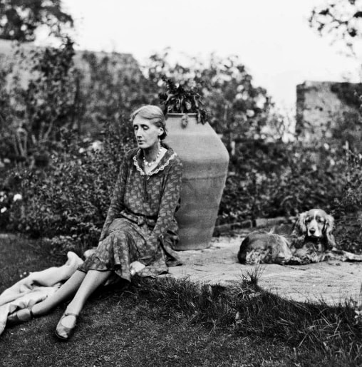 Virginia Woolf y Pinka
